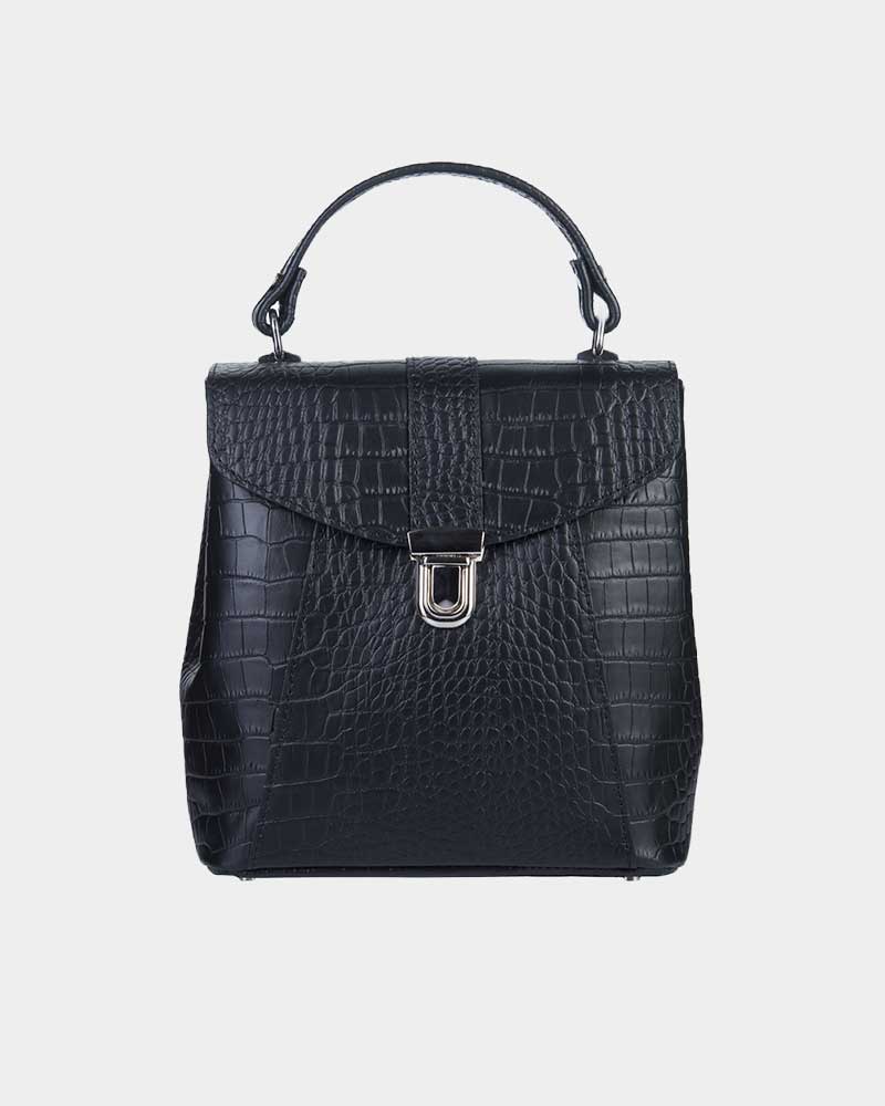Grouped Diamante cross body micro bag in black - Image 3